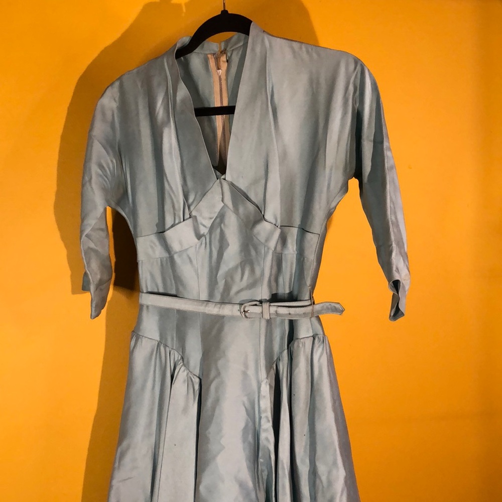 Vintage fitted formal gown